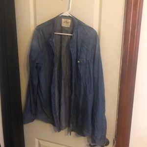Hollister Denim button down